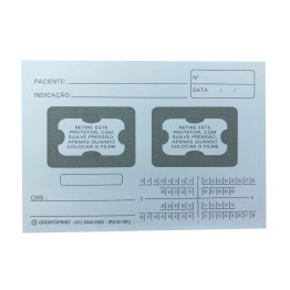 CARTÃO DE RAIO X INFANTIL C/2 FUROS 100X1 (240 GR)