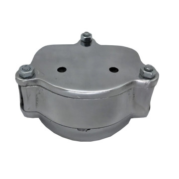 MUFLA DE ALUMINIO POLIDA Nº 6 C/ PARAFUSO