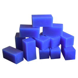 BLOCO DE CERA P/ ESCULTURA C/12 AZUL