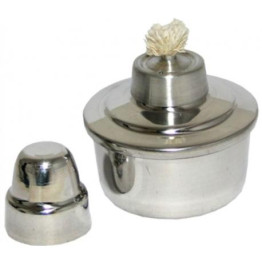 LAMPARINA BOCA LARGA 100 ML EM ALUMINIO