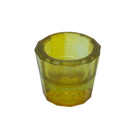 POTE DE DAPPEN DE VIDRO (AMARELO)