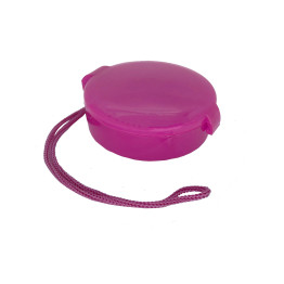 CAIXA P/ PLACA REDONDA ROSA