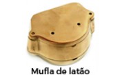 Mufla de Latão polido