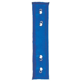 ALMOFADA CERV. TALA CETIM AZUL C/4 GANCHOS G