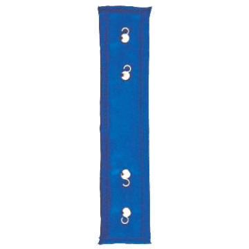 ALMOFADA CERV. TALA CETIM AZUL C/4 GANCHOS P