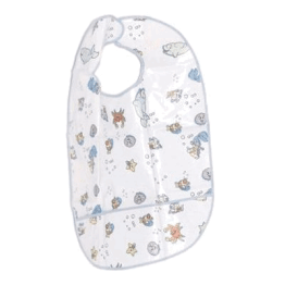 BABEIRO PLÁSTICO LAVÁVEL C/BOLSO INFANTIL