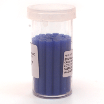 CERA ENCERAMENTO PROGRESSIVO C/24 BASTÕES AZUL