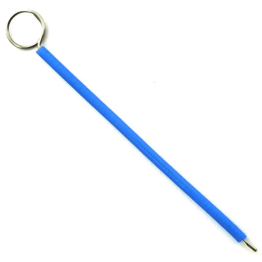 ELÁSTICO P/ LIGADURA BENGALINHA AZUL ROYAL CRISTAL