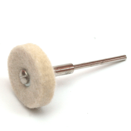 ESCOVA DE FELTRO PM 5X25 DURA C/ MANDRIL