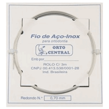 FIO DE AÇO.024" = 0,60MM - 3M