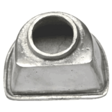 MUFLA DE ALUMÍNIO P/ REPRODUÇÃO C/1 FURO