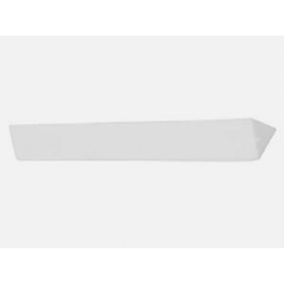 PEDRA P/ AFIAR INSTRUMENTO FINO PIRÂMIDE BRANCO
