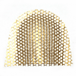 TELA DENT.PERF.DOURADO (TIPO DENTAURO) C/5