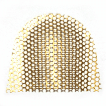 TELA DENT.PERF.DOURADO (TIPO DENTAURO) C/5