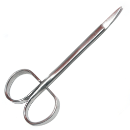 TESOURA IRIS 12 CM CURVA INOX