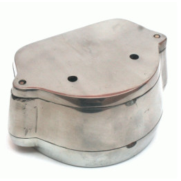 MUFLA DE ALUMINIO POLIDA Nº 6 C/ PINO