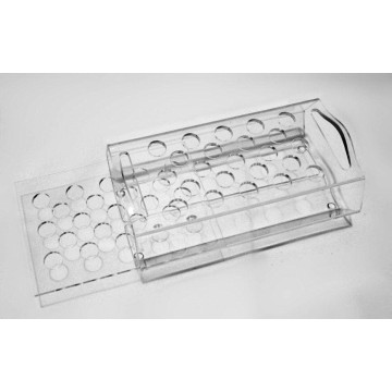 SUPORTE P/RESINA FOTO 23 BISNAGA C/GRADE CRISTAL (AP09)